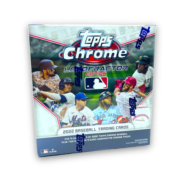 2022 Topps Chrome Baseball Logofractor Edition Box Opened Live
