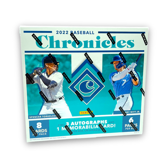 2022 Panini Chronicles Baseball Hobby Box Opened Live