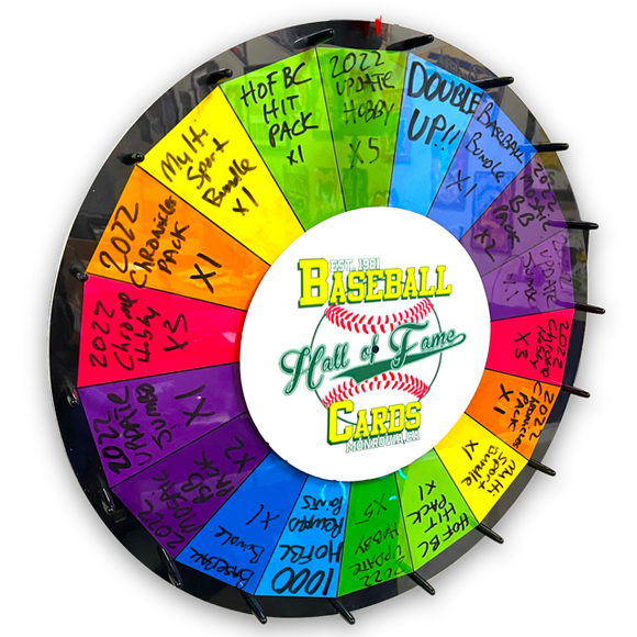 HOFBC Prize Wheel Spin Opened Live