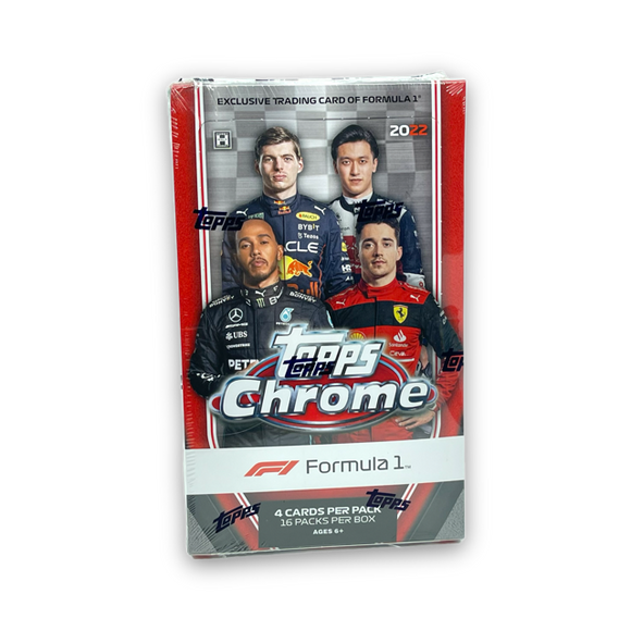 2022 Topps Chrome Formula 1 Racing Hobby Lite Box