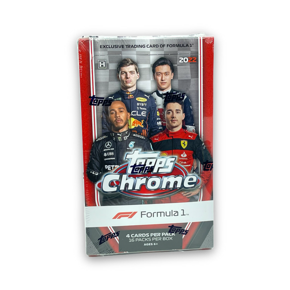 2022 Topps Chrome Formula 1 Racing Hobby Lite Box Opened Live