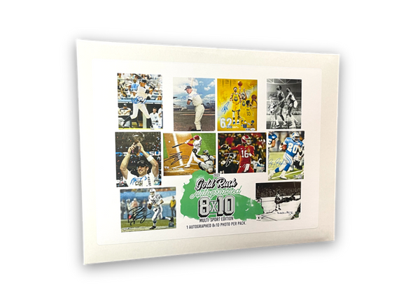 2023 Gold Rush Autographed 8x10 Multi-Sport Edition