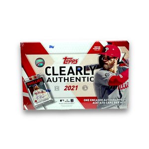 2021 Topps Clearly Authentic Baseball Hobby Box