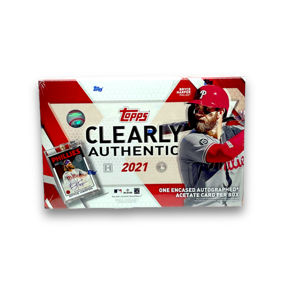 2021 Topps Clearly Authentic Baseball Hobby Box
