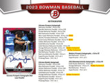 2023 Bowman Baseball HTA Jumbo Box