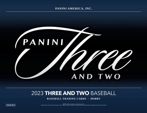 2023 Panini Three and Two Baseball Hobby Box